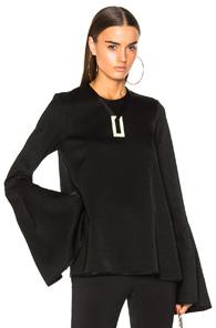Ellery Backlash Top In Black