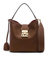 Mark Cross Murphy Small Bucket Bag In Brown