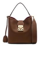 Mark Cross Murphy Small Bucket Bag In Brown