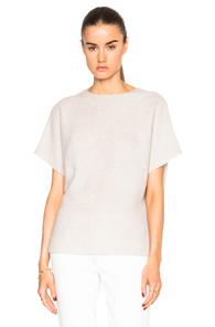 Helmut Lang Open Back Sweater In Gray