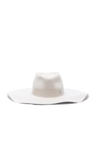 Maison Michel Elodie Hat In White