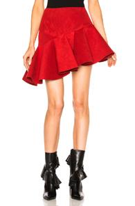 Jacquemus La Mini Skirt In Red