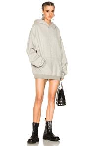 R13 Over Sized Hoodie In Gray