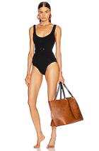 Hunza G Solitaire Swimsuit In Black