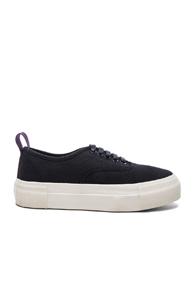 Eytys Canvas Mother Sneakers In Black