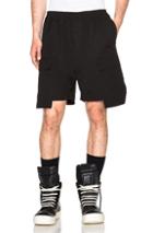 Rick Owens Drawstring Cargo Boxers In Black