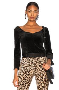 Frame Sweetheart Bustier In Black