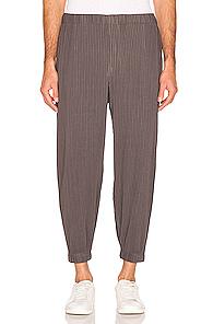 Issey Miyake Homme Plisse Trousers In Gray