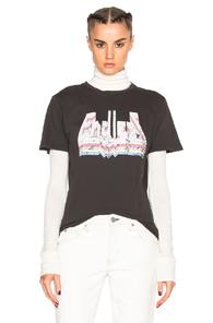 Isabel Marant Etoile Dewel Printed Tee In Gray