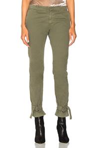 Nili Lotan Bradley Pant In Green