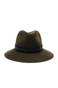 Maison Michel Henrietta Hat In Green