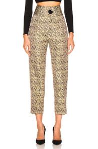 Petar Petrov Haring Pant In Metallic,black