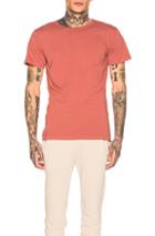 John Elliott Classic Crew Tee In Pink