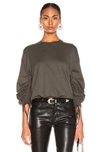 Ag Adriano Goldschmied Karis Sweatshirt In Green
