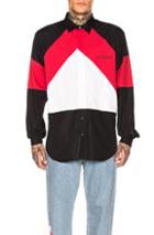 Vetements Tracksuit Shirt In Black,red,white