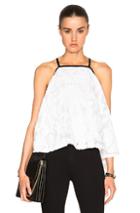 Victoria Victoria Beckham Pleat Back Top In White