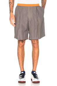 Kolor Contrast Waistband Shorts In Gray