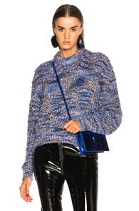 Acne Studios Zora Sweater In Blue,purple