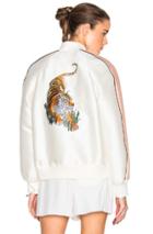Stella Mccartney Tiger Bomber In White