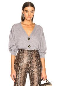 Acne Studios Lilou Cardigan In Gray