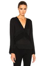 Tanya Taylor Britt Top In Black