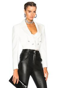Magda Butrym Saint Denis Blazer In White