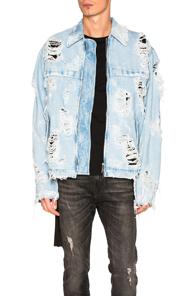 Unravel Denim Workman Jacket In Blue
