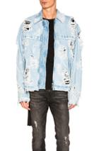 Unravel Denim Workman Jacket In Blue