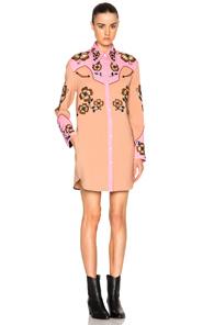 Coach 1941 Western Dress In Pink,floral