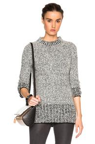 Rag & Bone Callista Crewneck Sweater In Gray