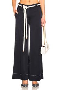 Monse Wide Leg Trouser In Blue