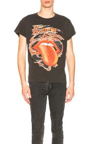 Madeworn The Rolling Stones Tee In Black,gray