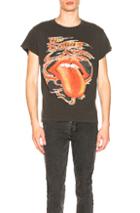 Madeworn The Rolling Stones Tee In Black,gray