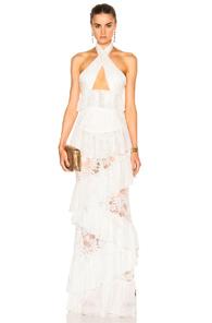 Houghton Alina Gown In White