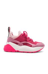 Stella Mccartney Eclypse Lace Sneakers In Pink