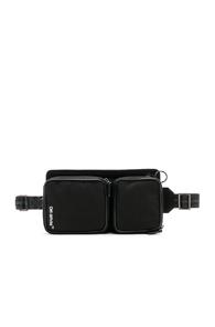 Off-white Cordura Hip Bag In Black