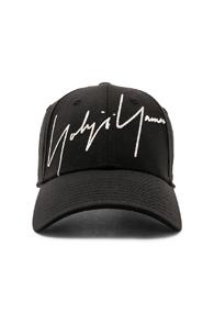 Yohji Yamamoto X New Era Logo Hat In Black