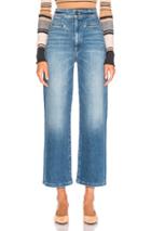 Mother Welt Front Greaser In Denim Medium