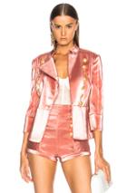 Pierre Balmain Double Breasted Jacket In Pink