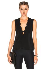 A.l.c. Mariana Top In Black