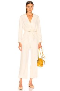 Nanushka Tanya Jumpsuit In Neutral