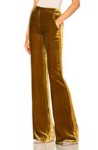 Veronica Beard Ramsey Tux Pant In Yellow