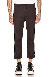 Visvim High-water Chino In Black