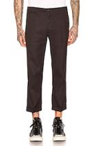Visvim High-water Chino In Black