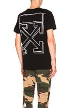 Off-white Marker Arrows Tee In Black