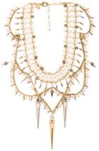 Erickson Beamon Debutante Necklace In Metallics