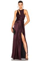 Cinq A Sept Clemence Gown In Red