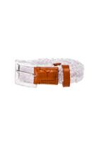 Y/project Transparent Braided Belt In White