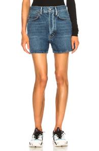 Acne Studios X Bla Konst Swamp Short In Blue