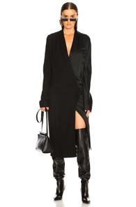 Haider Ackermann Wrap Dress In Black